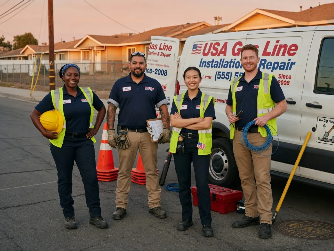 Gas Line Installation company in Amana, IA